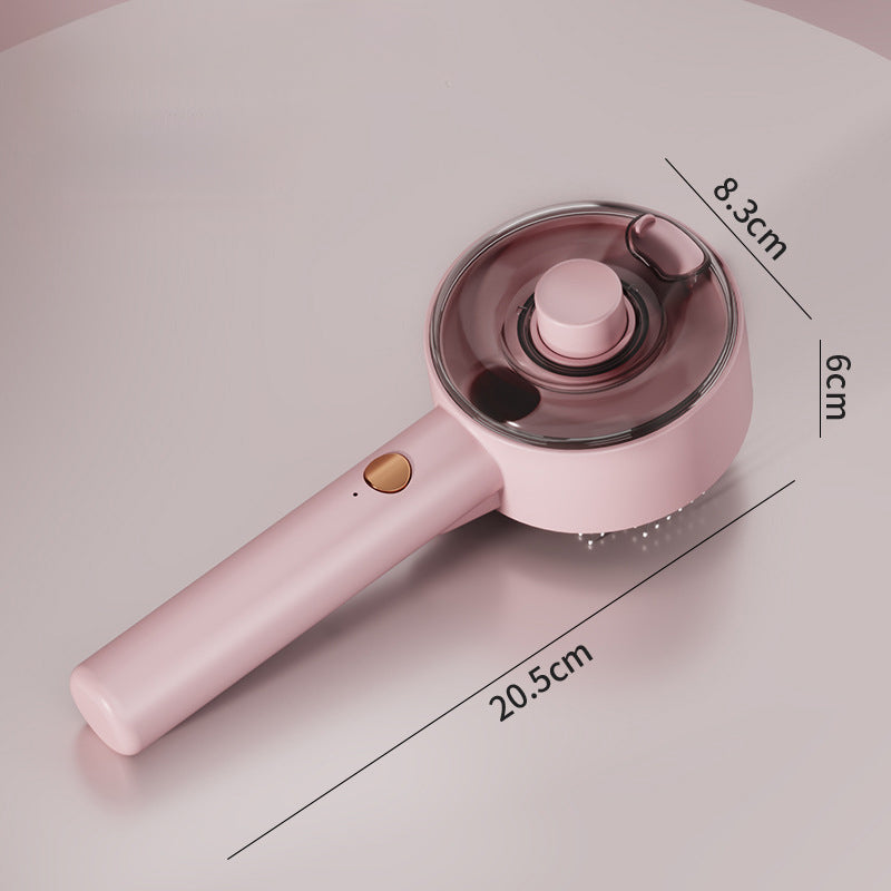 4-in-1 Steam Cat Grooming Brush – Self-Cleaning Deshedding & Massage Comb for Cats & Dogs